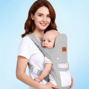 Ergonomic baby carrier for newborns